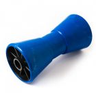 Blue 8" V roller with 21mm. bore