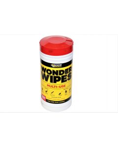 EVERBUILD WONDER WIPES FOR USE ON HANDS, TOOLS & SURFACES x100 WIPES