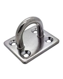 Stainless Steel Eye Plate - 35x40mm