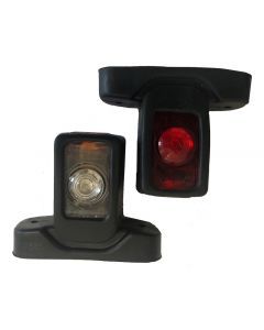 LED Short Stalk Marker Lamp 10-30V Pair