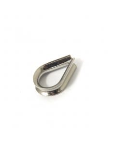 Stainless thimble for 3mm wire rope