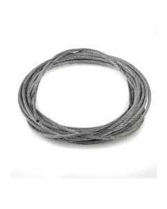 Stainless wire rope 5mm dia.