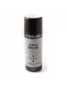 Clear grease spray