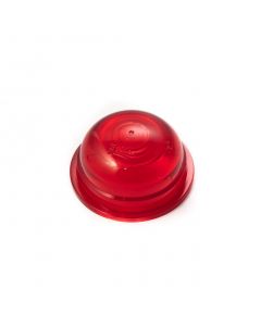 Spare lens, red, for Britax stalk marker lamp 56mm. diam.