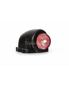 V-Series LED rear marker lamp with rubber housing 10-30v