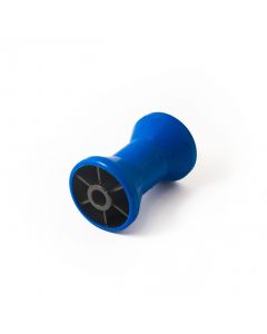 Blue 5" Keel roller with 16mm. bore