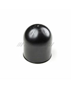 Towball cap, black plastic
