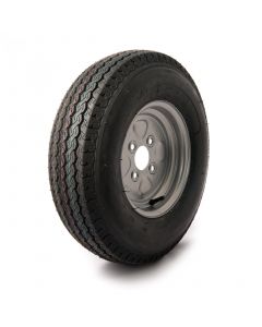 5.00-10, 6 ply, 100mm. PCD wheel assembly