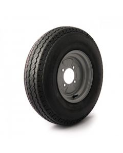 500-10, 4 ply, 115mm. PCD wheel assembly