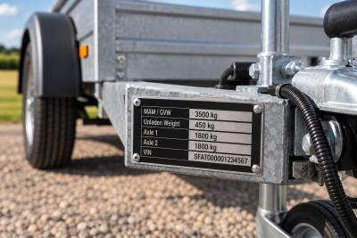 How to Read a Trailer Weight Plate
