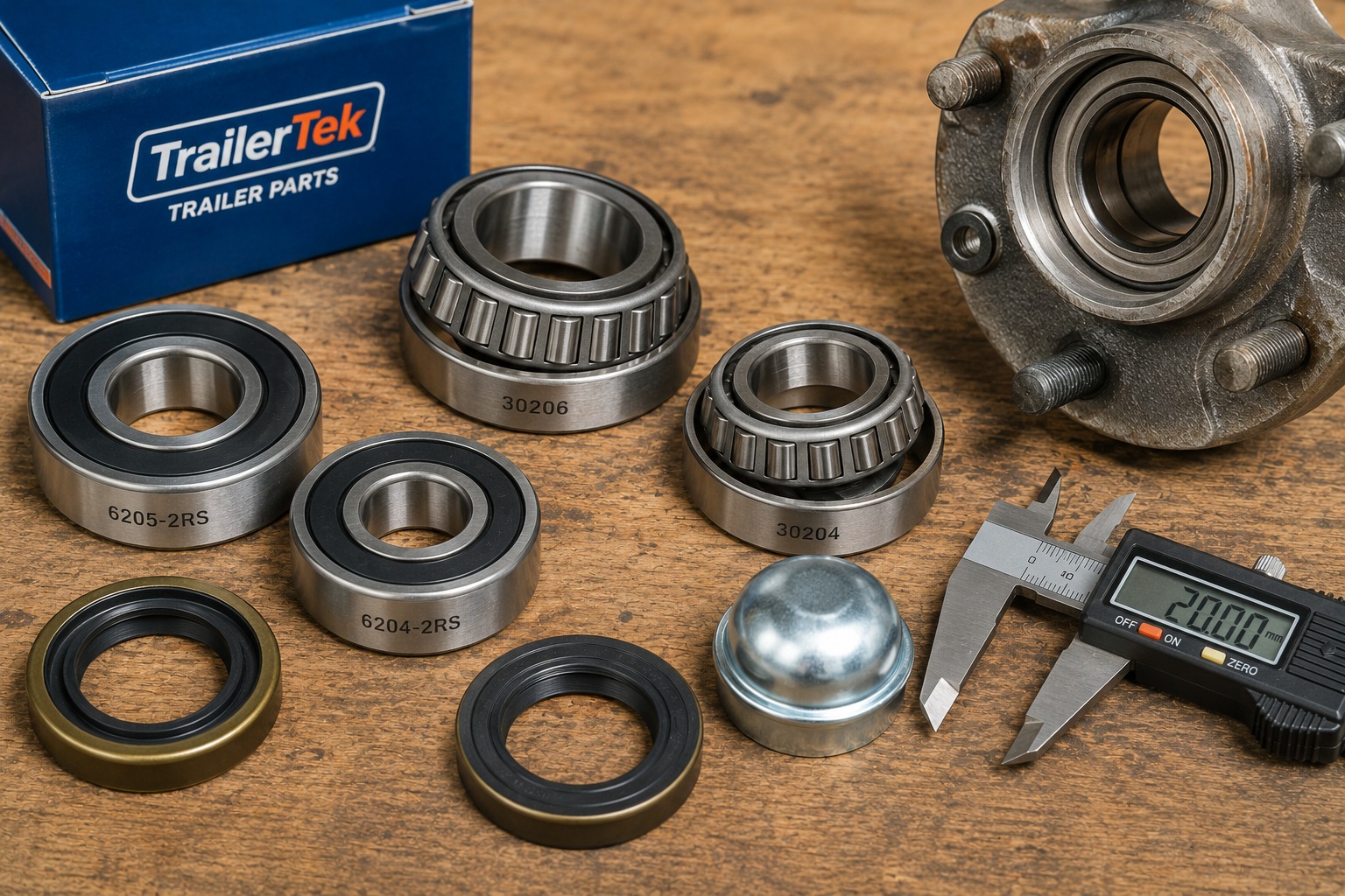 Trailer Bearing Sizes Explained