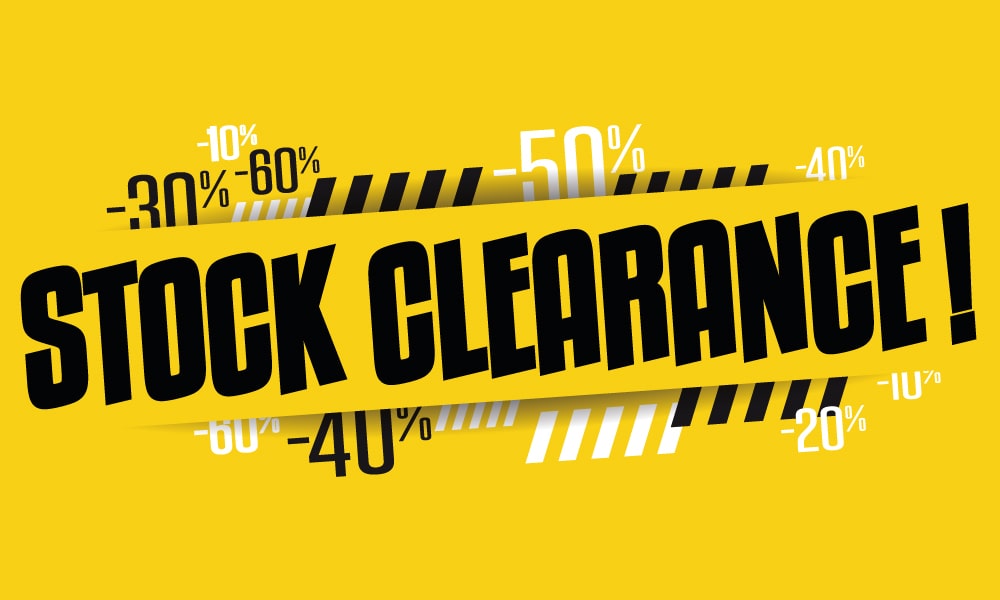 End of line Stock Clearance sale | Get up to 80% OFF Selected products and Brands