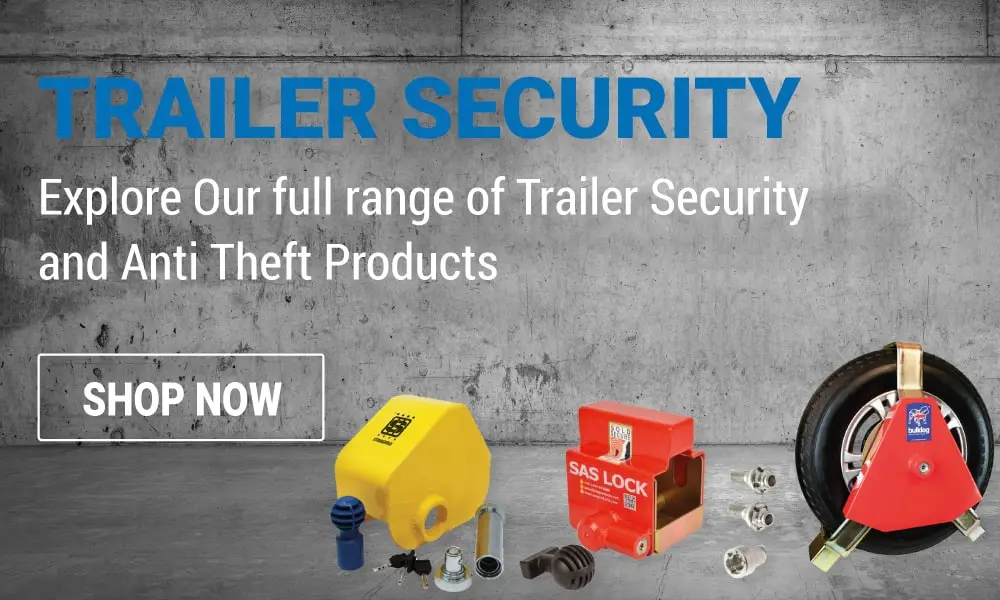 Keep your trailer safe with our full range of trailer security products and accessories