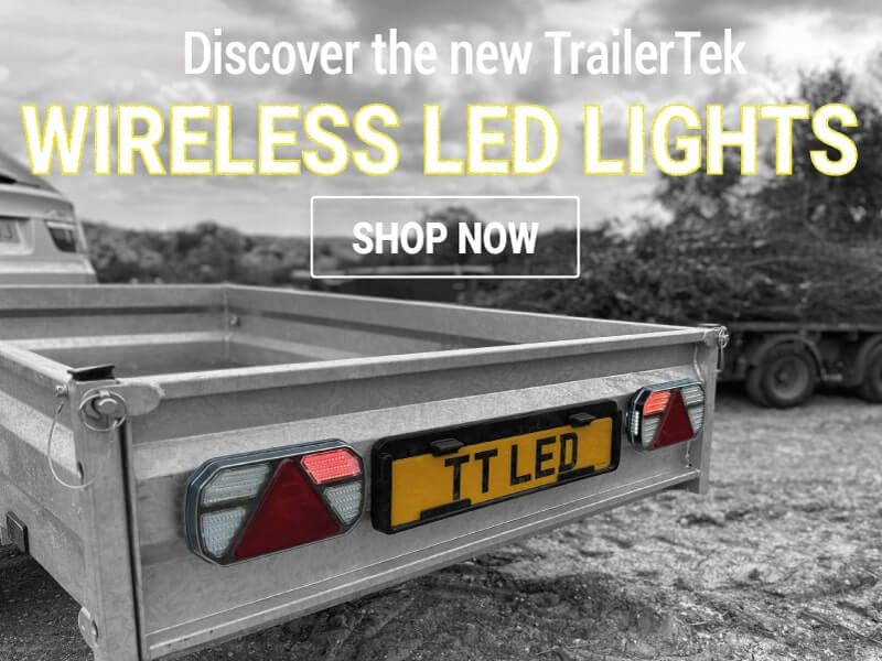 TrailerTek LED CAN 7-Function Magnetic Wireless Trailer Light Set
